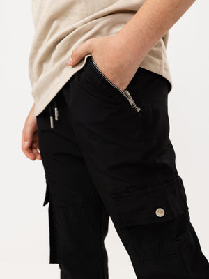WOVEN PANTS Black / 14