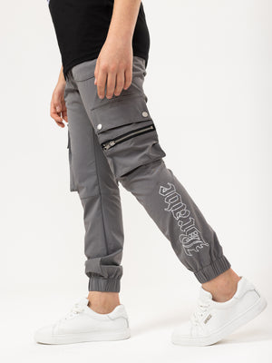 WOVEN PANTS Silver / 14