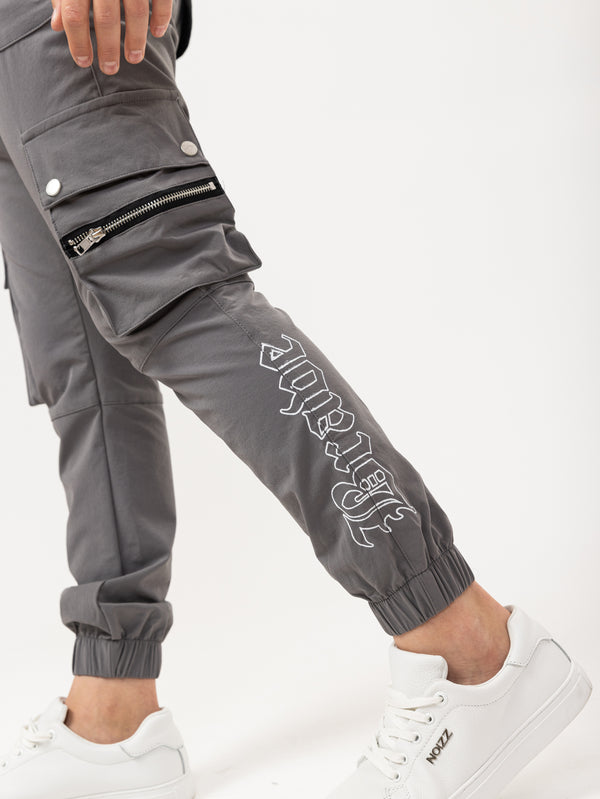WOVEN PANTS Silver / 14