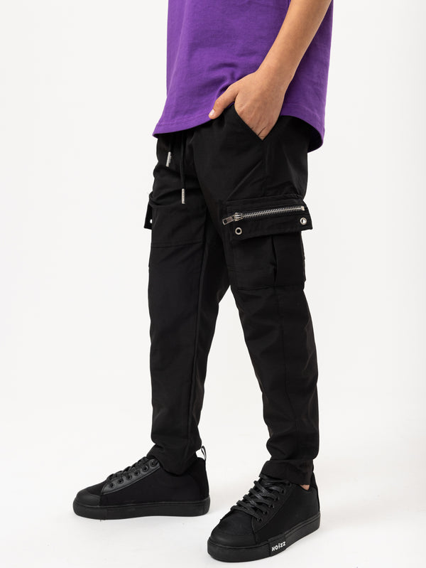 WOVEN PANTS Black / 14