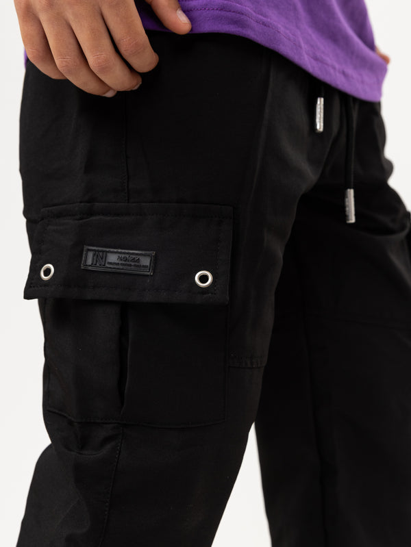 WOVEN PANTS Black / 14