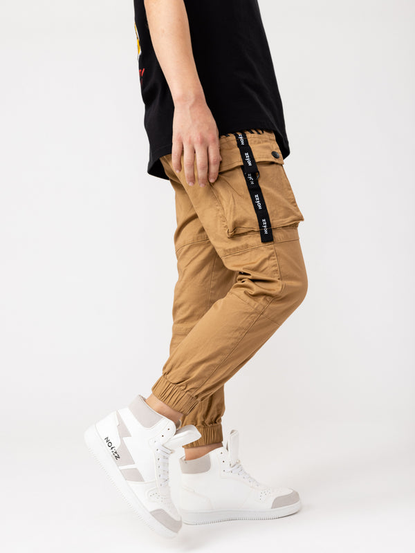 WOVEN PANTS Camel / 14