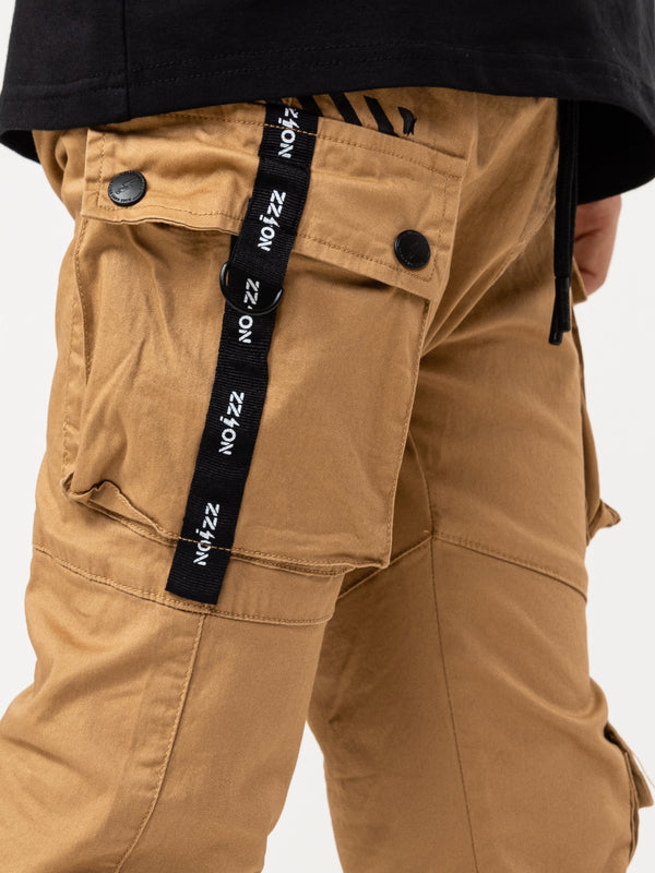 WOVEN PANTS Camel / 14