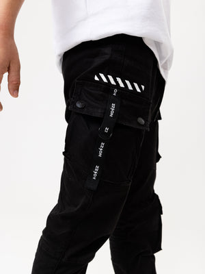 WOVEN PANTS Black / 14
