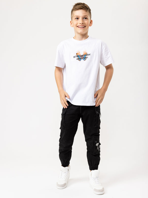 WOVEN PANTS Black / 14