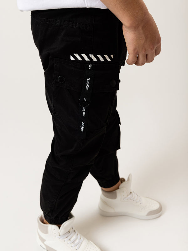 WOVEN PANTS Black / 14