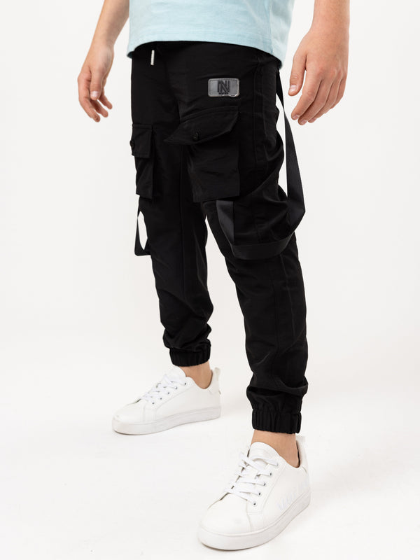 WOVEN PANTS Black / 14