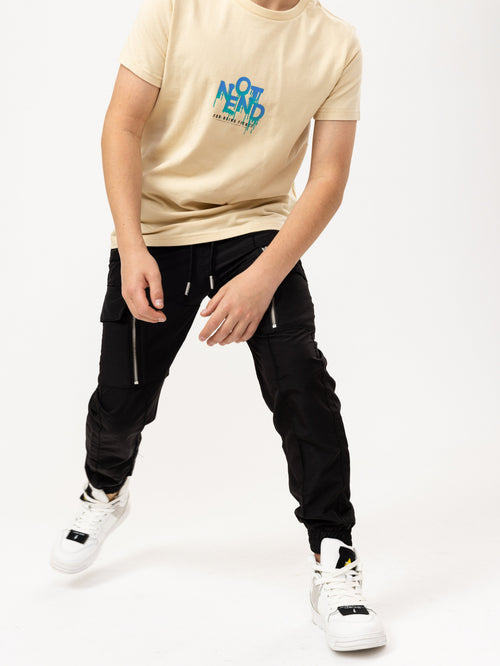 WOVEN PANTS Black / 14