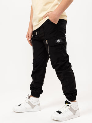 WOVEN PANTS Black / 14
