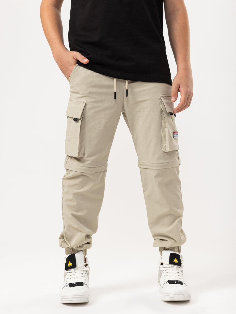 WOVEN PANTS Stone / 14