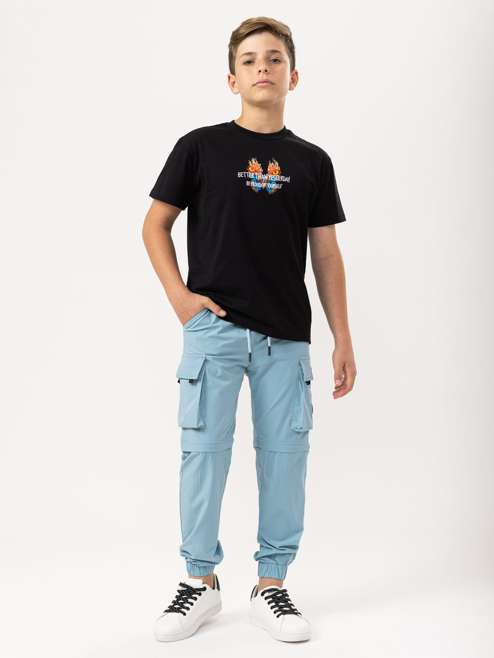 WOVEN PANTS Stone / 14