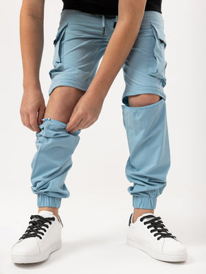 WOVEN PANTS Light-Blue / 14