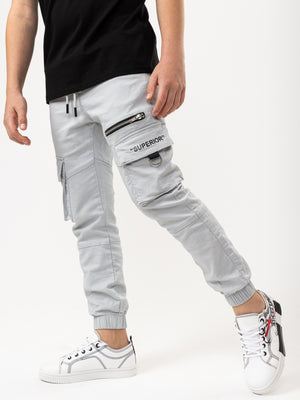 WOVEN PANTS Silver Color / 14