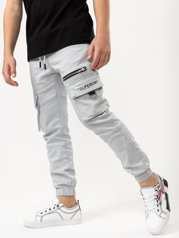 WOVEN PANTS Silver Color / 14