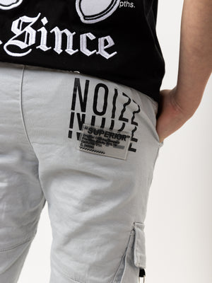 WOVEN PANTS Silver Color / 14