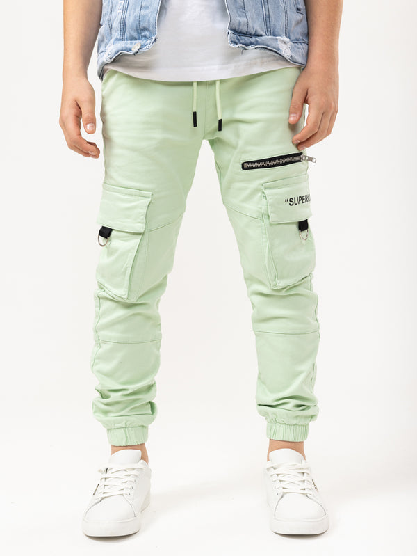 WOVEN PANTS Mint / 14