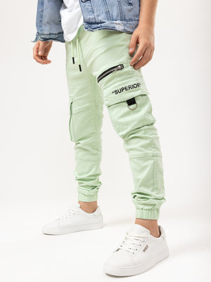 WOVEN PANTS Mint / 14