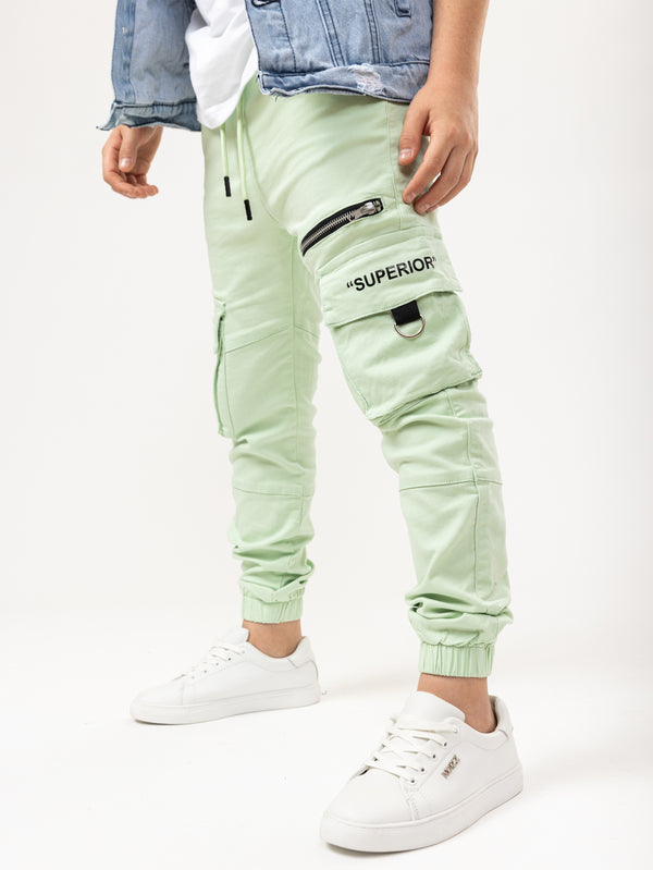 WOVEN PANTS Mint / 14