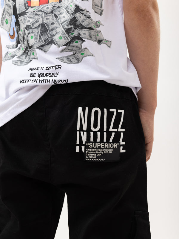 WOVEN PANTS Black / 14