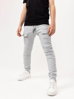 WOVEN PANTS Silver Color / 14