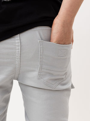 WOVEN PANTS Silver Color / 14