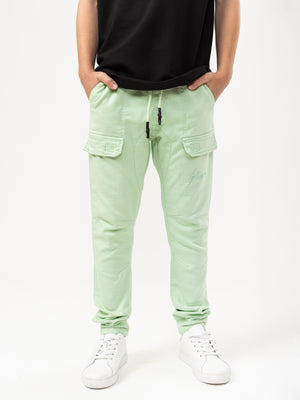 WOVEN PANTS Green / 14