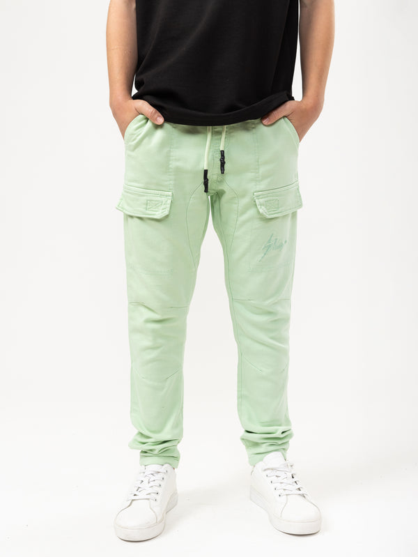 WOVEN PANTS Green / 14
