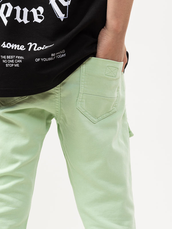 WOVEN PANTS Green / 14