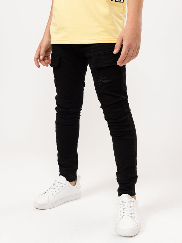 WOVEN PANTS Black / 14