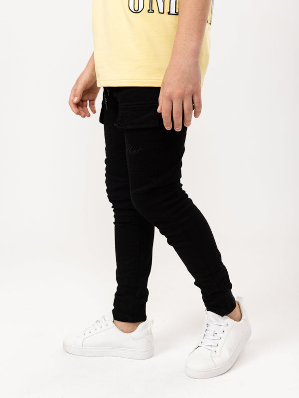 WOVEN PANTS Black / 14