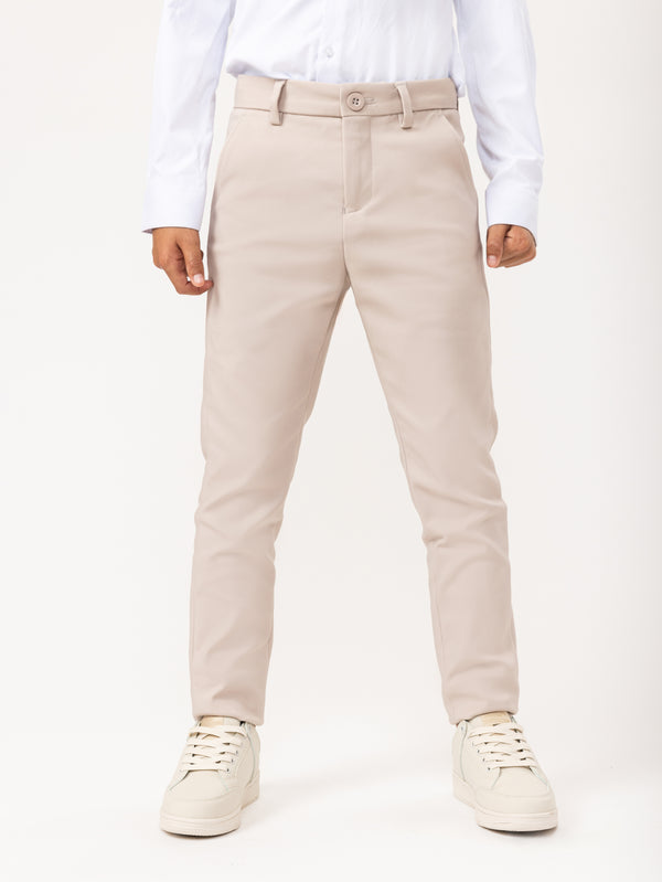 TAILORED PANTS Beige / 14