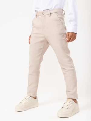 TAILORED PANTS Beige / 14