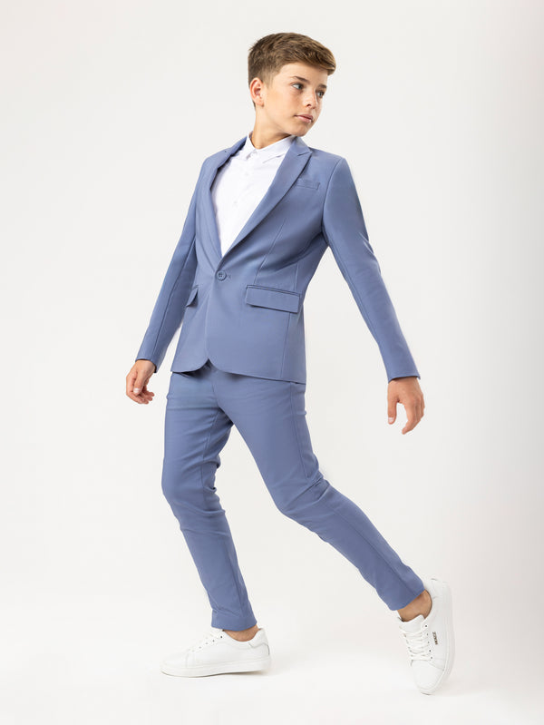 TAILORED PANTS Light Blue / 14