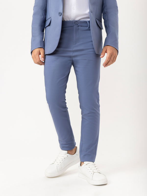 TAILORED PANTS Light Blue / 14