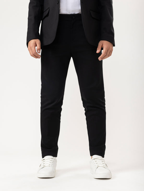 TAILORED PANTS Black / 14