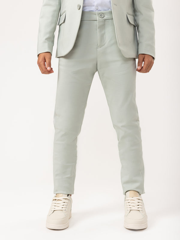 TAILORED PANTS Mint Green / 14