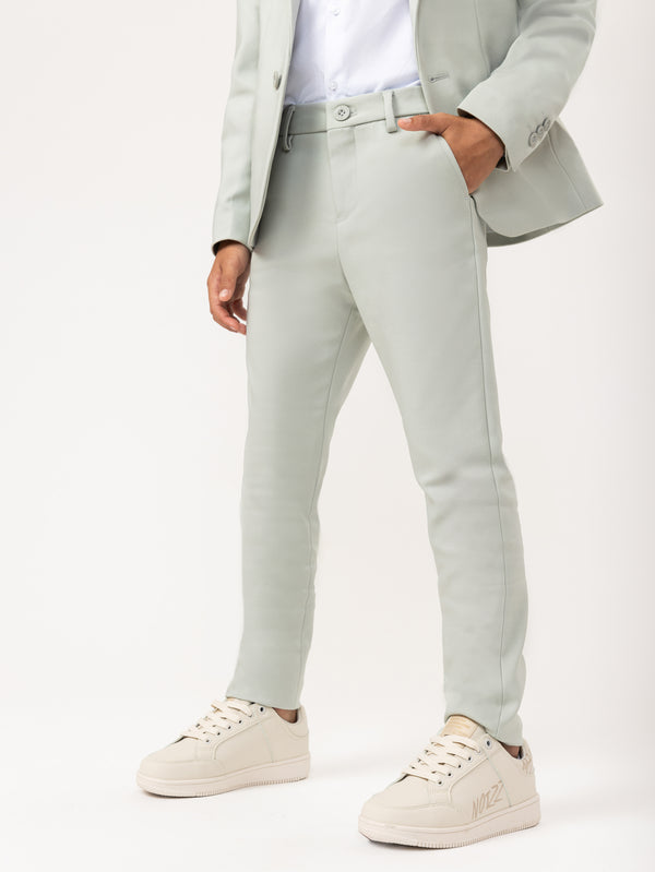TAILORED PANTS Mint Green / 14