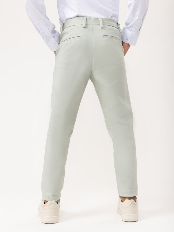 TAILORED PANTS Mint Green / 14