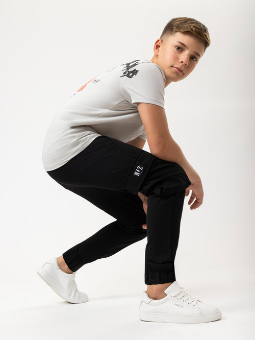 WOVEN PANTS Black / 14