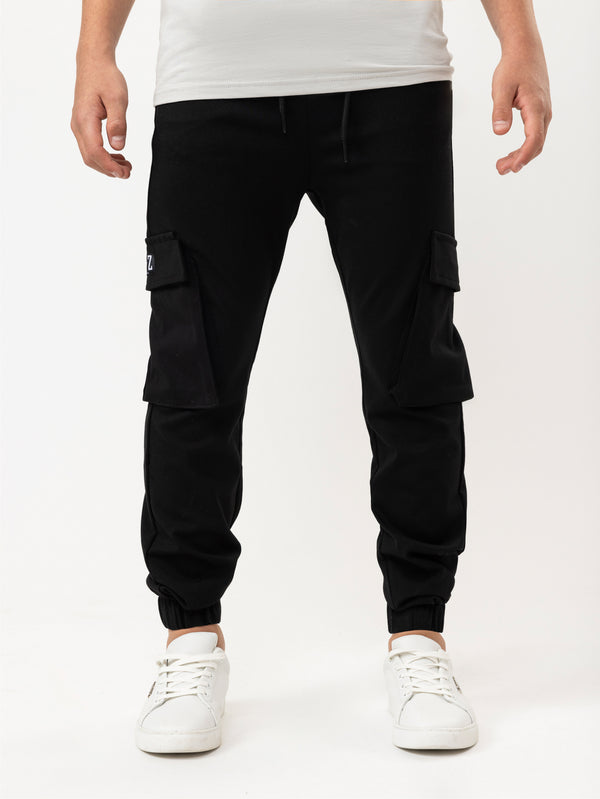 WOVEN PANTS Black / 14