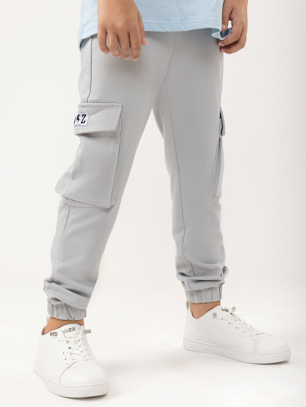WOVEN PANTS Silver / 14