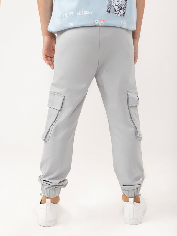 WOVEN PANTS Silver / 14