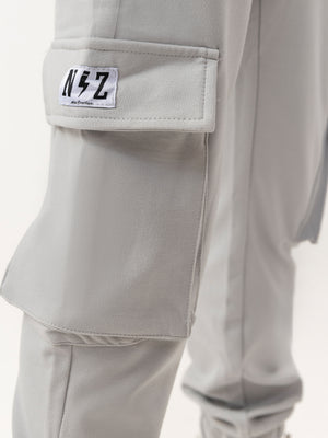WOVEN PANTS Silver / 14