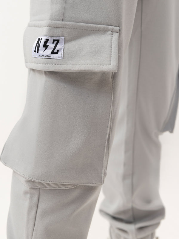 WOVEN PANTS Silver / 14