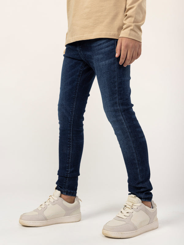 BASIC JEANS Dark Blue / 14