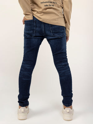 BASIC JEANS Dark Blue / 14