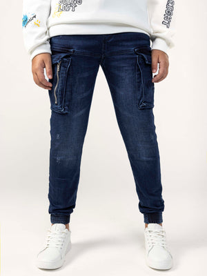 JOGG JEANS Dark Blue / 14