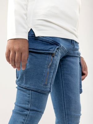 JOGG JEANS Light-Blue / 14
