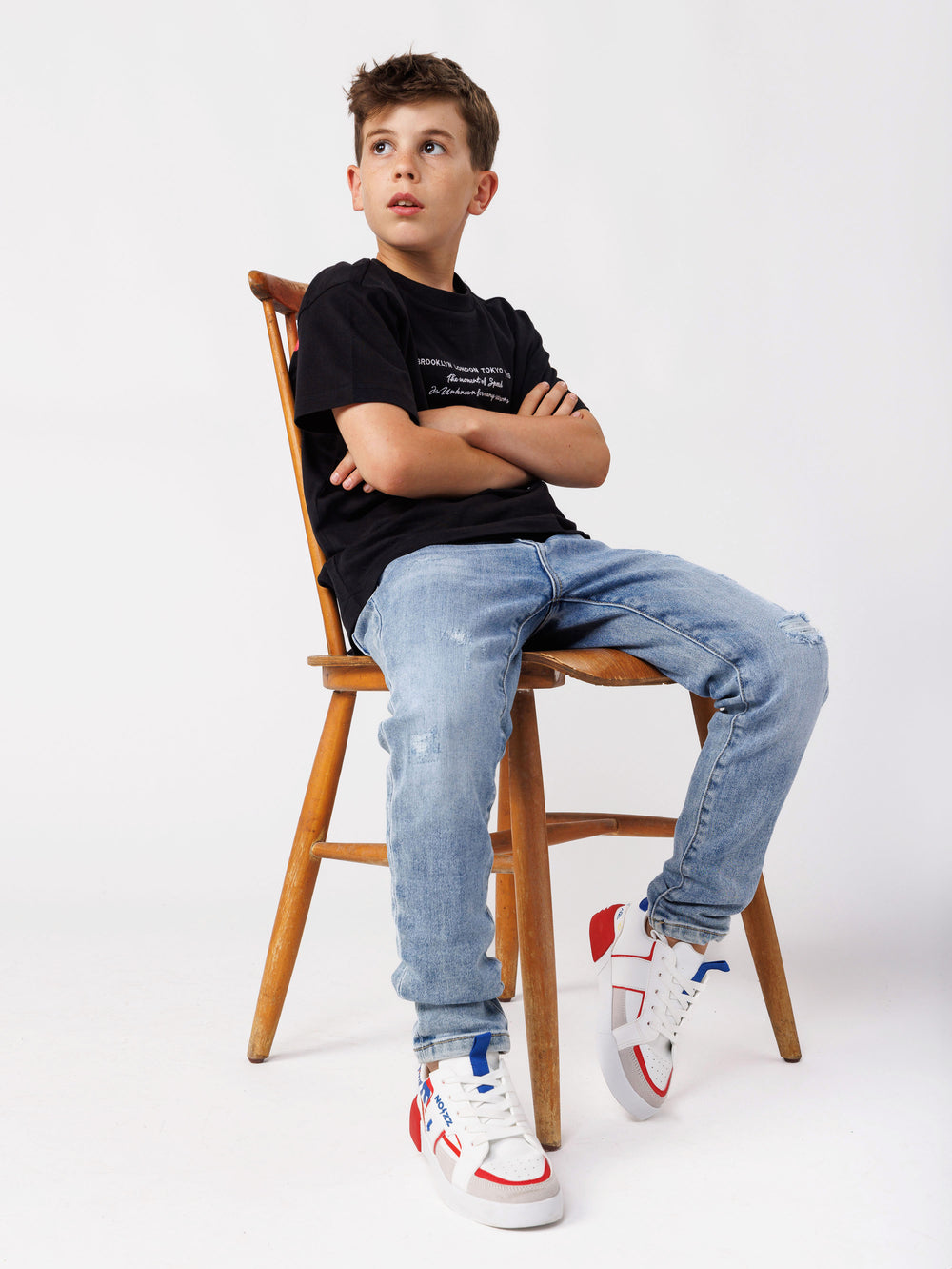 FASHION JEANS Washed Jeans / 14