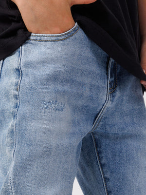 FASHION JEANS Washed Jeans / 14